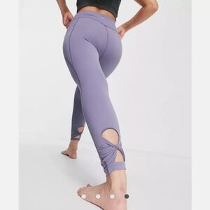 NEW Free People Movement blue granite wave rider leggings size XS women's